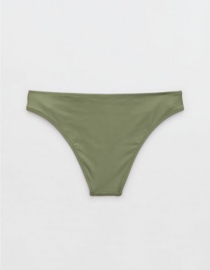 Aerie Cheeky Bikini Bottom Olive | VGI-078654