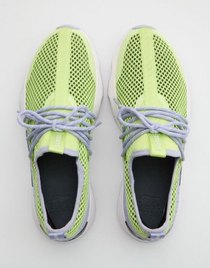 Aerie Kinetic Impact Lace Sneakers Light Green | KTC-865027