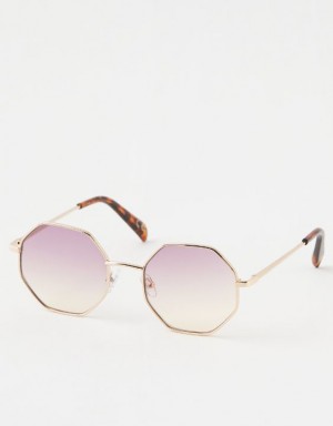 Aerie Movin' N Groovin' Sunglasses Purple | ZFM-570618