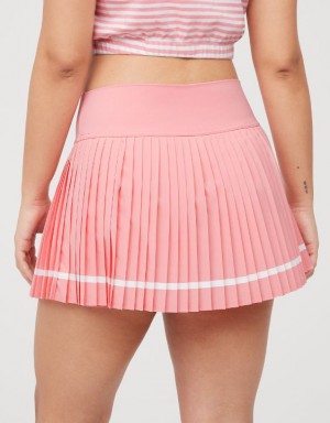 Aerie OFFLINE By All Aces Tennis Skirts Pink | LWU-354079