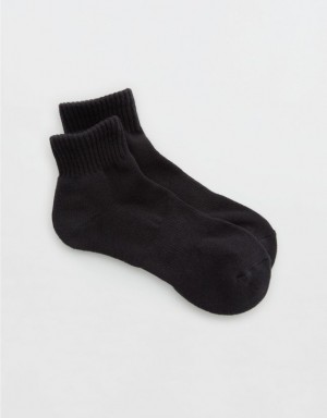 Aerie OFFLINE By Crew Socks Black | OTZ-139057