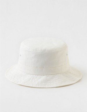 Aerie OFFLINE By Nylon Bucket Hats White | UDK-487512