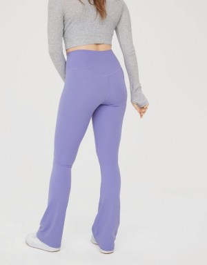 Aerie OFFLINE By Real Me Xtracut Leggings Purple | OGN-908756