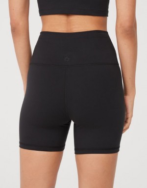 Aerie OFFLINE By The Hugger 5" Bike Shorts Black | XMC-716423