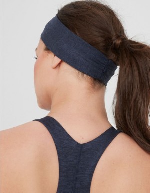 Aerie OFFLINE By The Hugger Cinch Hair Accessories Royal / Navy | ANL-497321