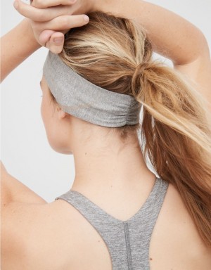 Aerie OFFLINE By The Hugger Cinch Hair Accessories Grey | FXZ-147268