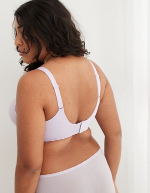 Aerie SMOOTHEZ Full Coverage Lightly Lined Bras Lavender | QJY-176408