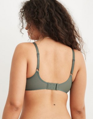 Aerie SMOOTHEZ Mesh Unlined Bras Royal | GPY-065132