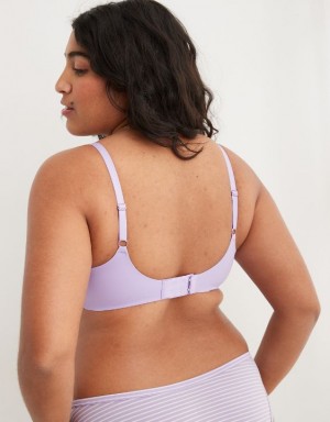 Aerie SMOOTHEZ Scooplette Bras Purple / Wash | VGL-956041