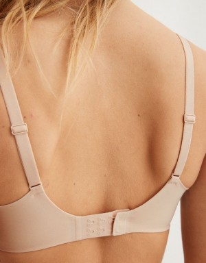 Aerie SMOOTHEZ-ish Wirelesslette Bras Beige | QAD-798154