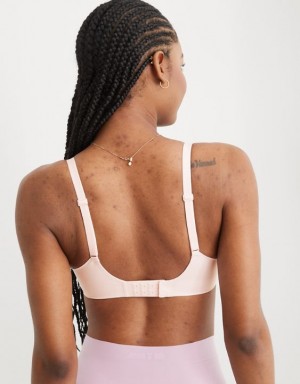 Aerie SMOOTHEZ-ish Wirelesslette Bras Pink | MTN-483027