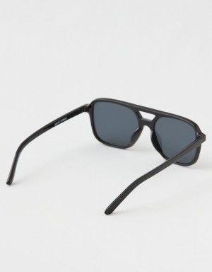 Aerie Vacay Mode Sunglasses Black | SKH-418956