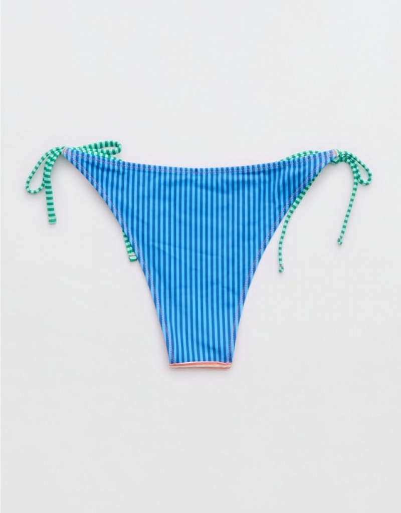 Aerie Cheekiest Tie Bikini Bottom Multicolor | HDJ-508263