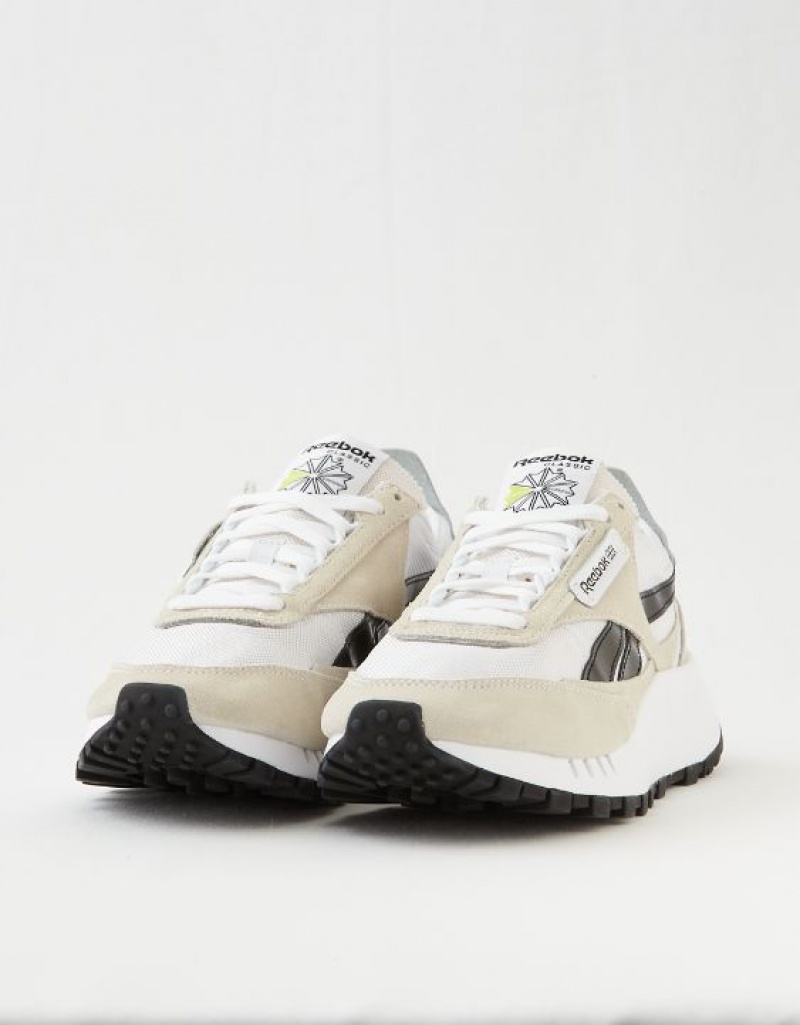 Aerie Classic Leather Legacy Sneakers White | OTN-260374