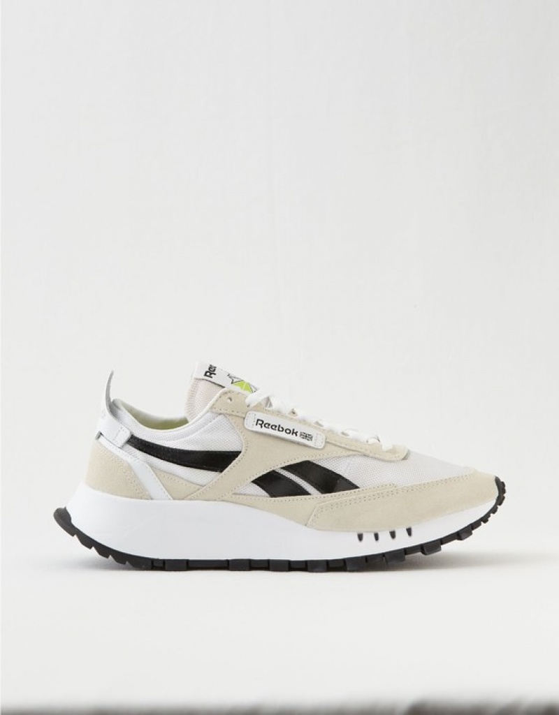 Aerie Classic Leather Legacy Sneakers White | OTN-260374