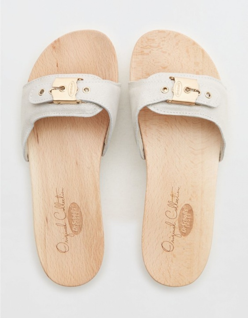 Aerie Dr. Scholl's Original Sandals Silver | COR-472596