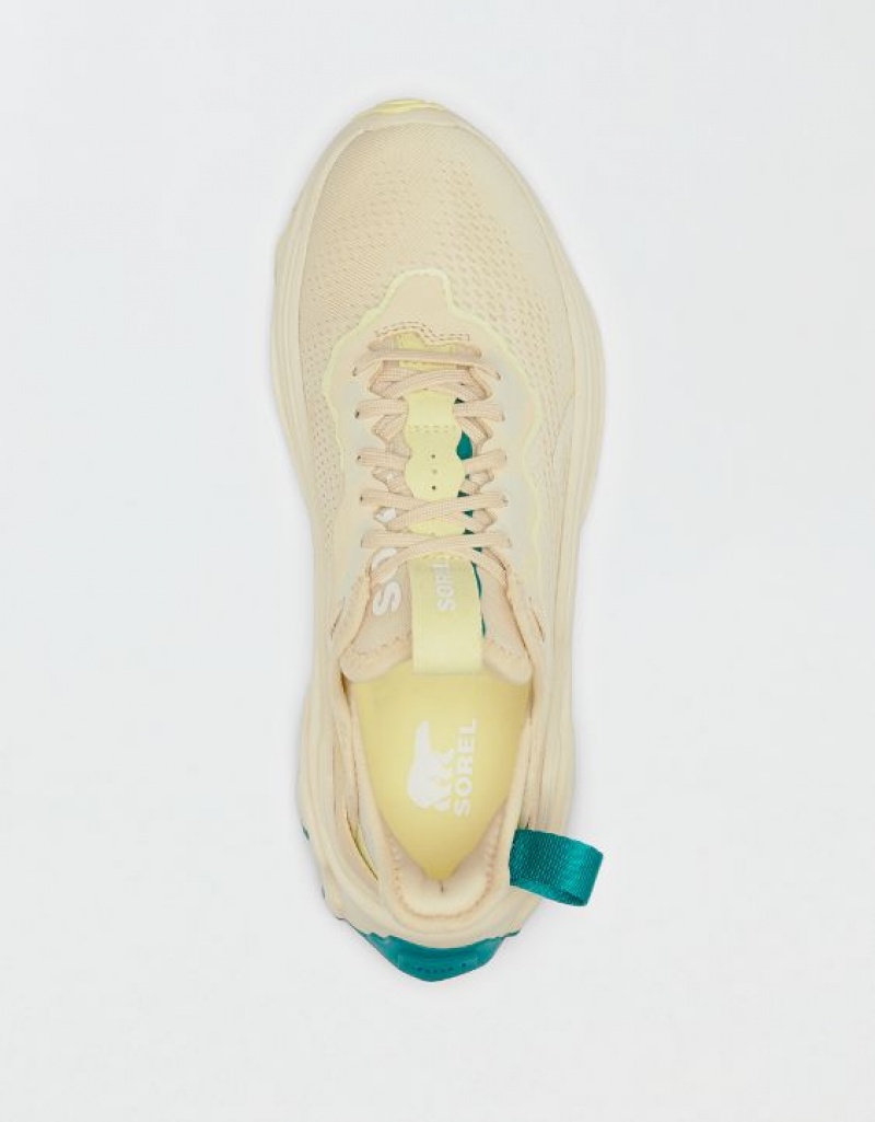 Aerie Kinetic Breakthru Day Lace Sneakers Cream | LBS-201539