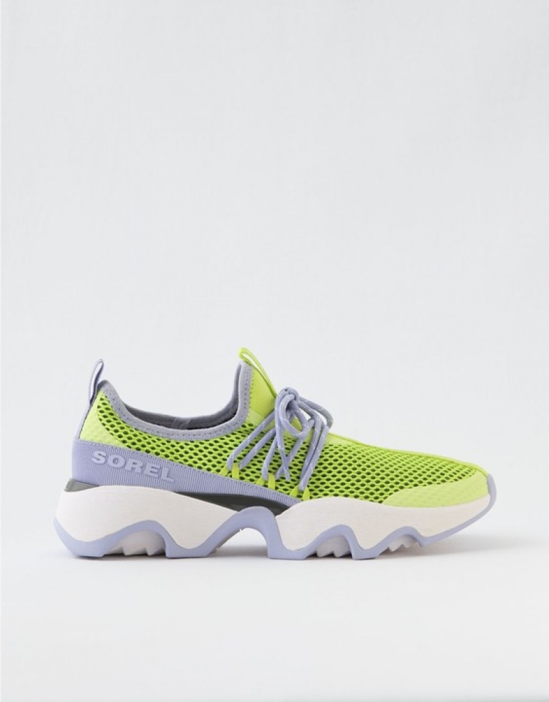 Aerie Kinetic Impact Lace Sneakers Light Green | KTC-865027