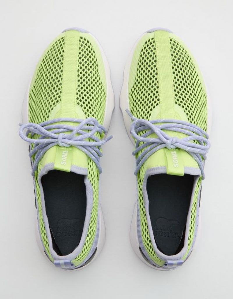 Aerie Kinetic Impact Lace Sneakers Light Green | KTC-865027