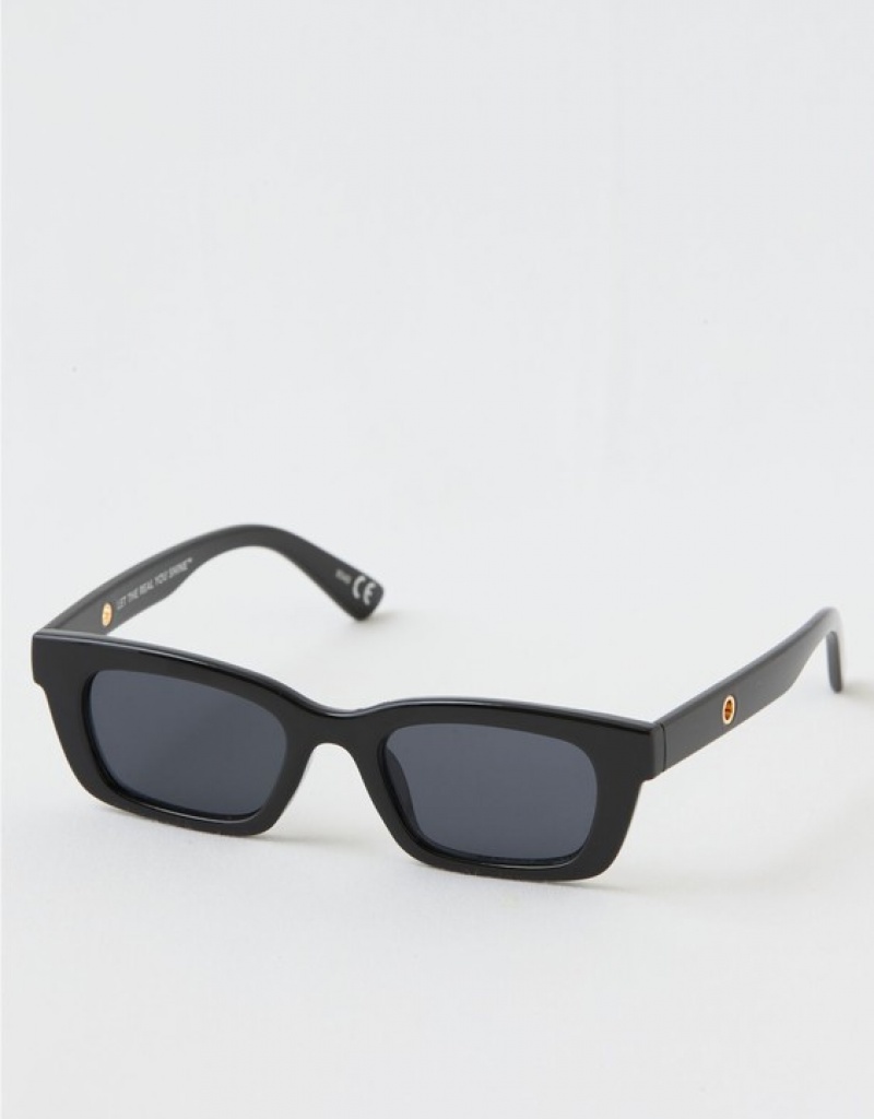 Aerie Mini Weekend Sunglasses Black | LHX-326041