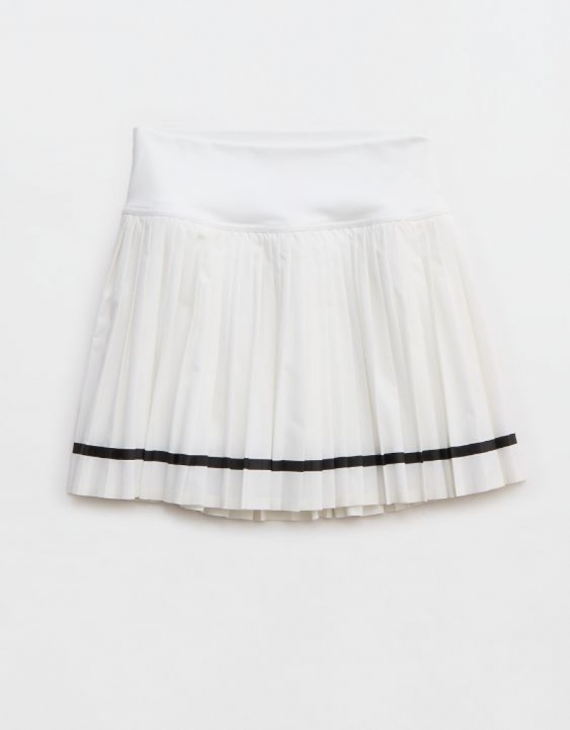 Aerie OFFLINE By All Aces Tennis Skirts White | LJV-683702