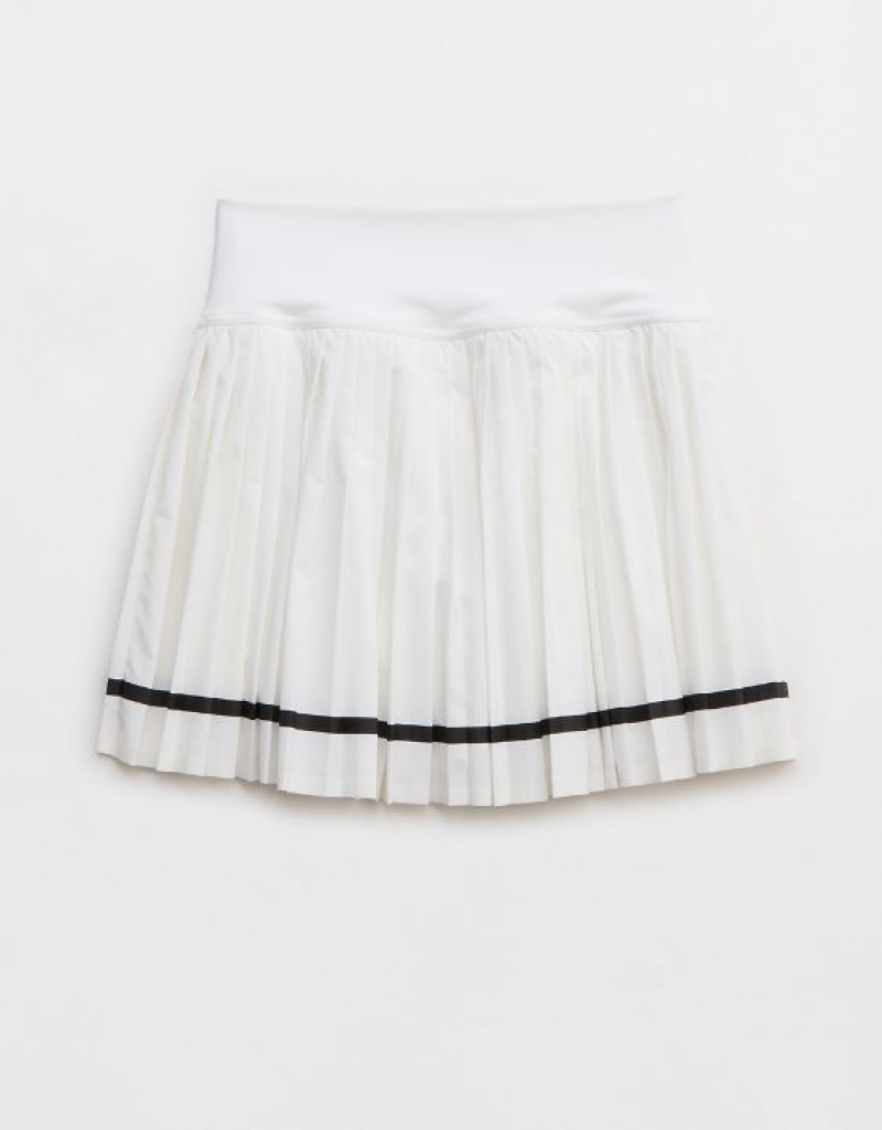 Aerie OFFLINE By All Aces Tennis Skirts White | LJV-683702