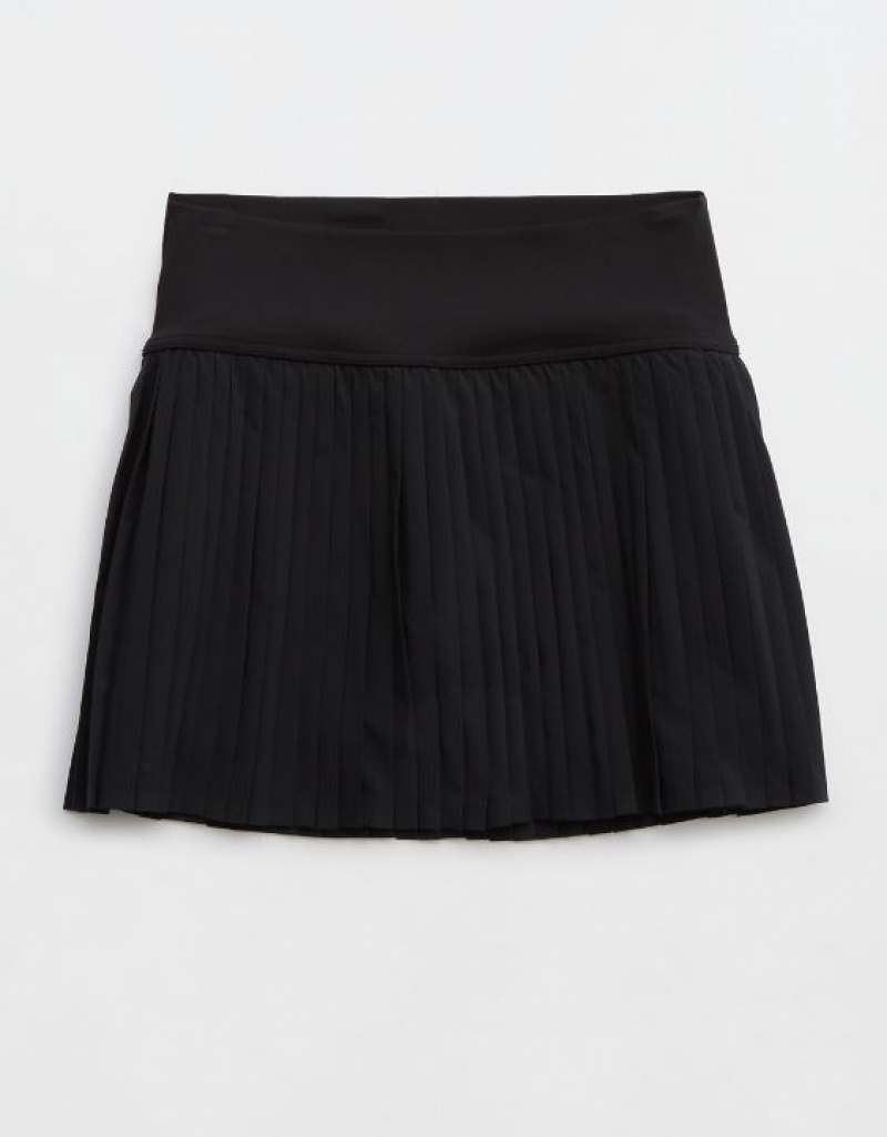 Aerie OFFLINE By All Aces Tennis Skirts Black | TQA-250869