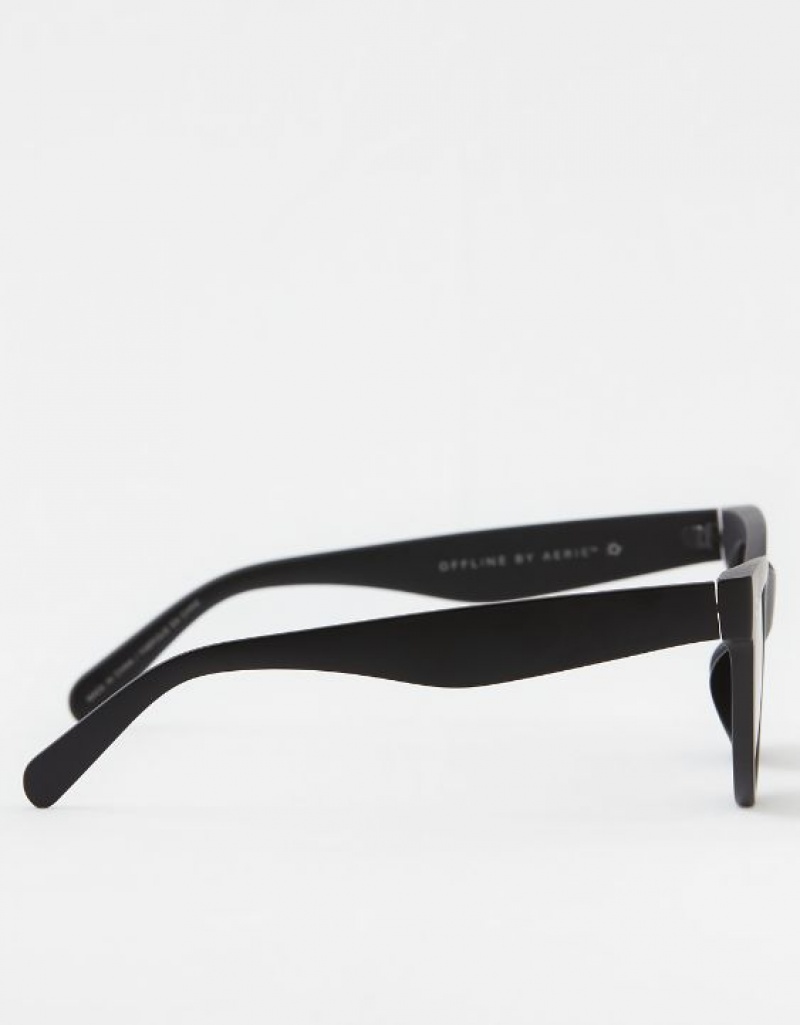 Aerie OFFLINE By Cateye Sunglasses Black | ADJ-145367