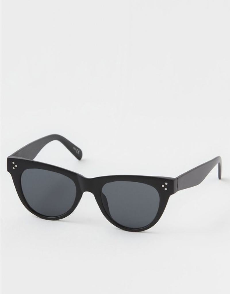 Aerie OFFLINE By Cateye Sunglasses Black | ADJ-145367