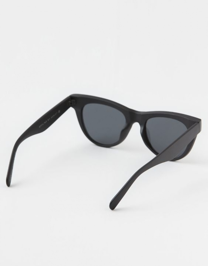 Aerie OFFLINE By Cateye Sunglasses Black | ADJ-145367