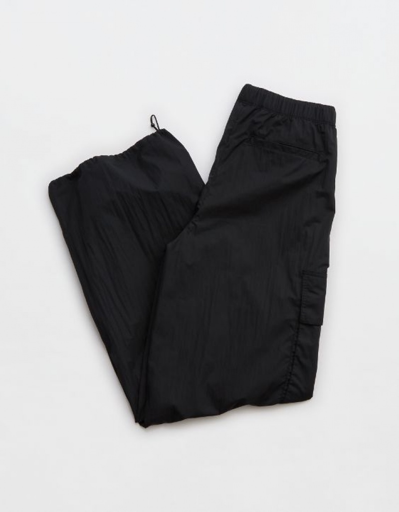 Aerie OFFLINE By Chill Moves Cargo Pants Black | PXZ-038659