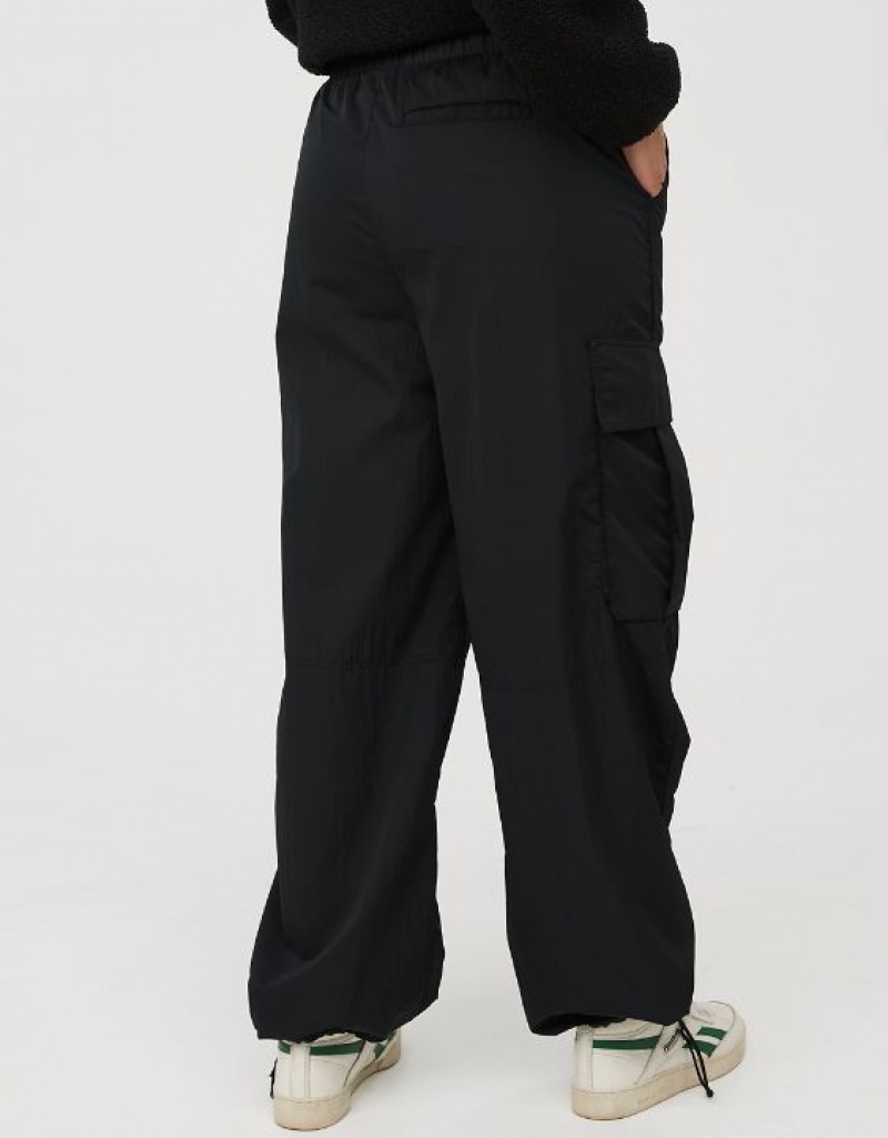 Aerie OFFLINE By Chill Moves Cargo Pants Black | PXZ-038659