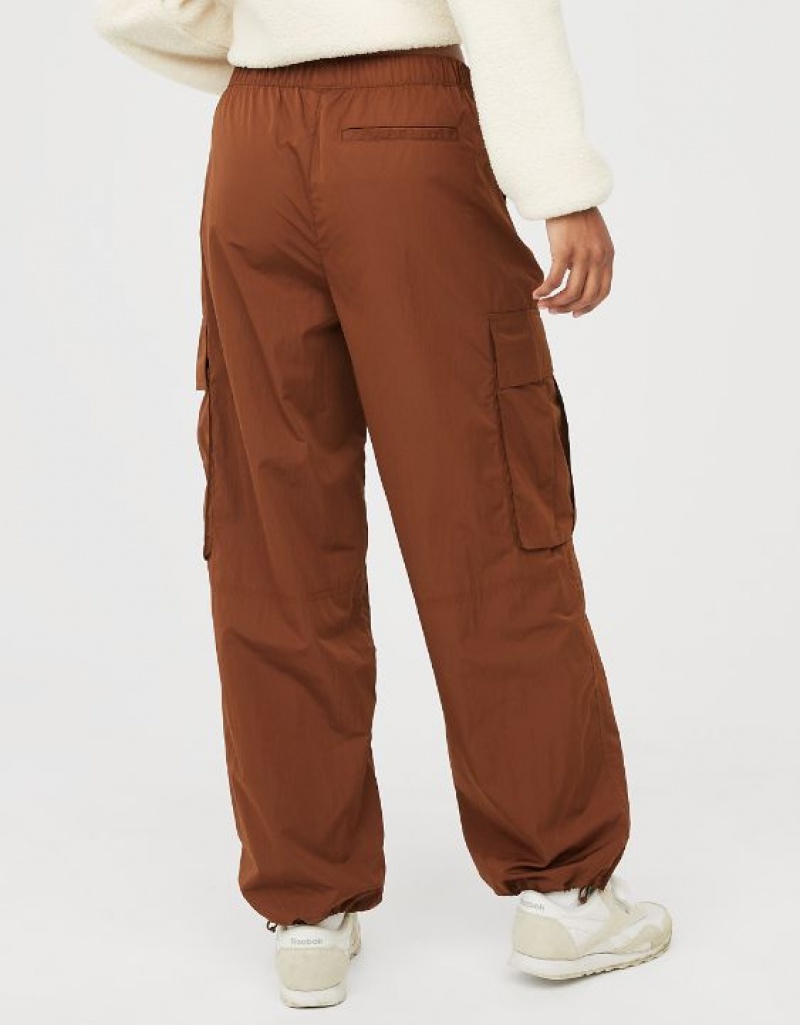 Aerie OFFLINE By Chill Moves Cargo Pants Khaki | PIH-325617