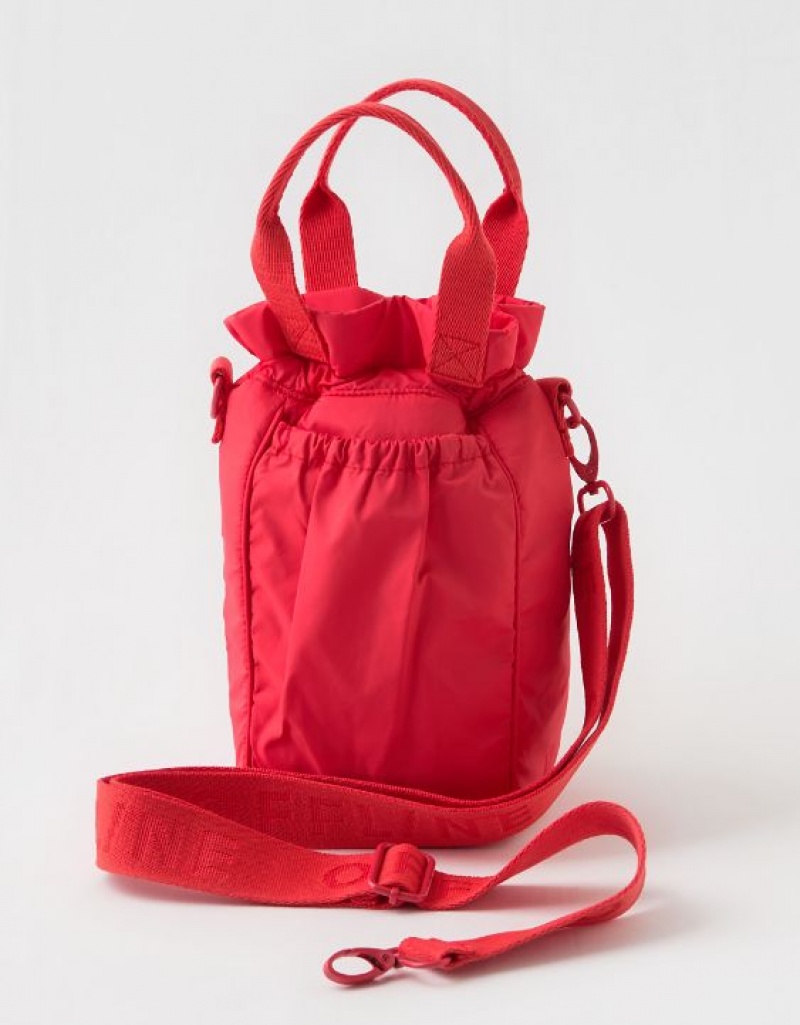 Aerie OFFLINE By Crossbody Water Bottle Bags Red | ORU-789152