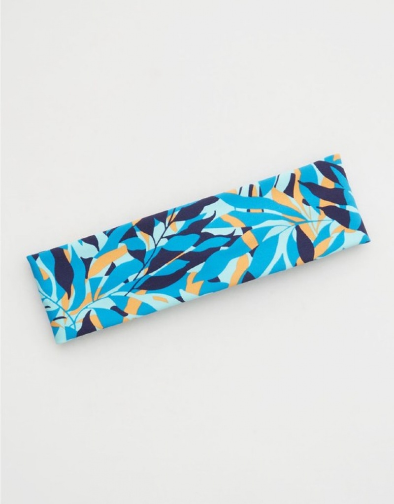 Aerie OFFLINE By Goals Cinch Hair Accessories Blue | SPG-708412