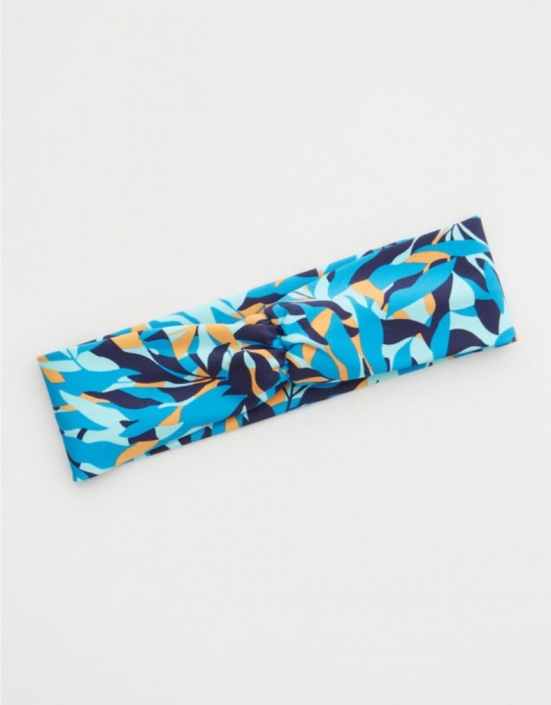 Aerie OFFLINE By Goals Cinch Hair Accessories Blue | SPG-708412