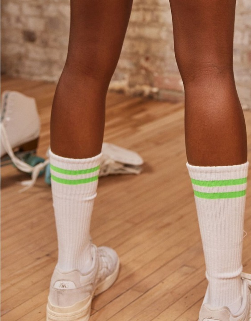 Aerie OFFLINE By Knee-High Socks Light Green | TNB-137456