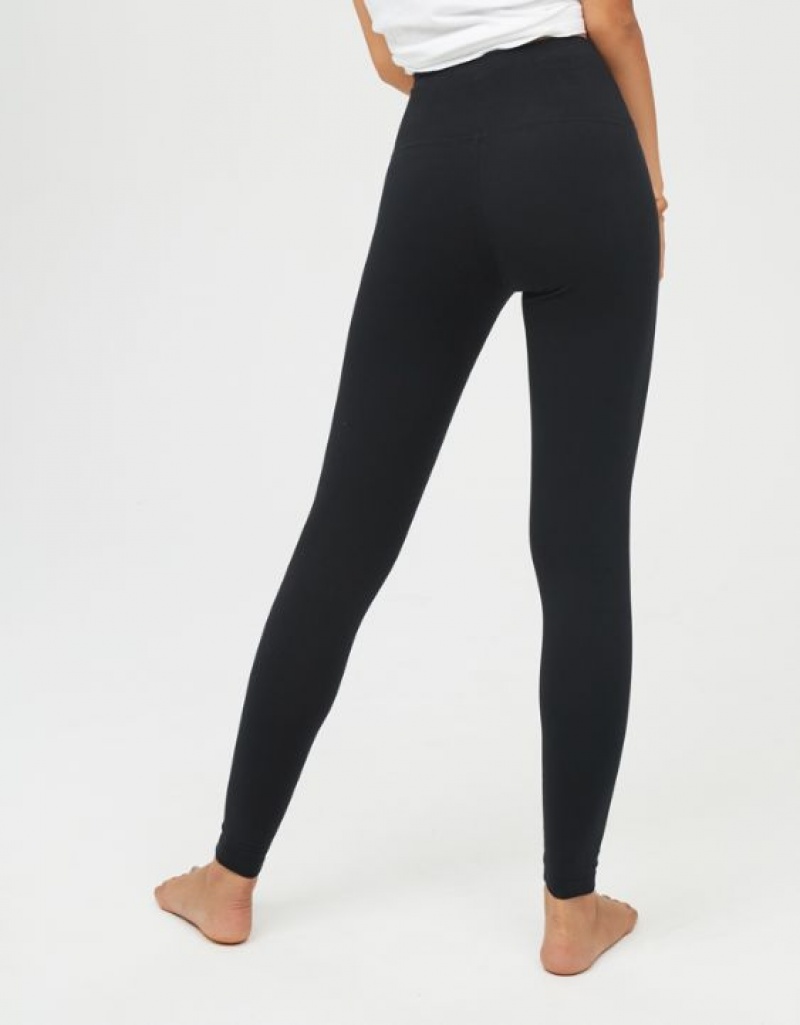 Aerie OFFLINE By OG High Waisted Leggings Black | ESG-502683