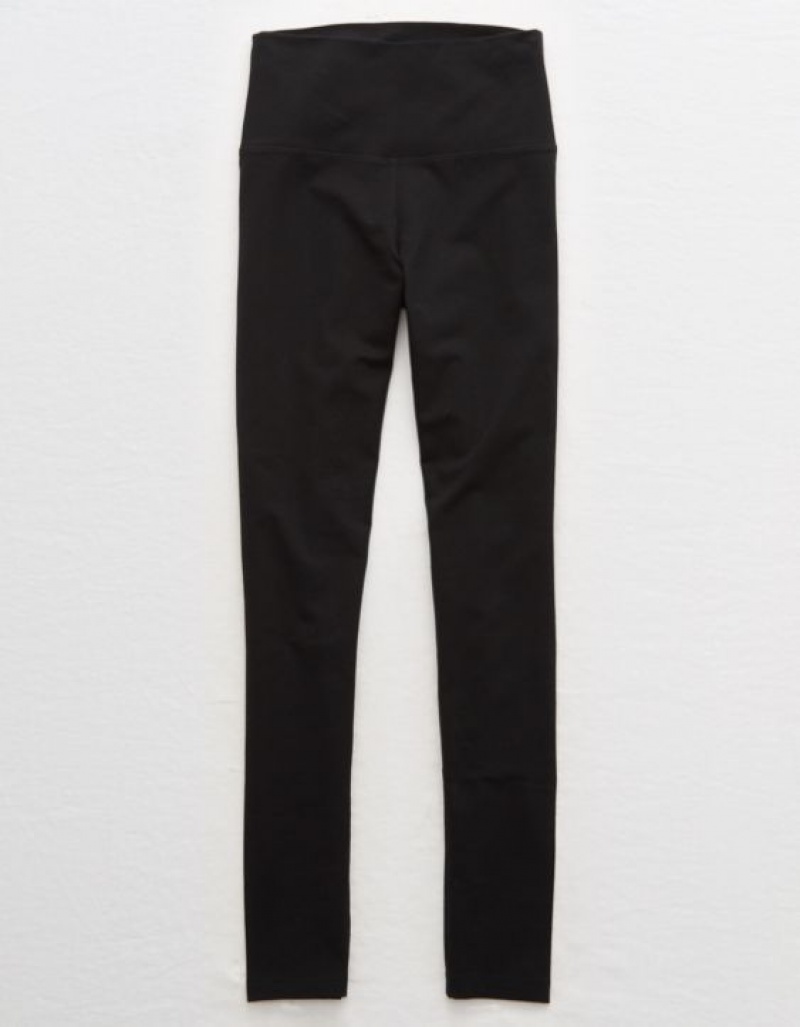 Aerie OFFLINE By OG High Waisted Leggings Black | ESG-502683