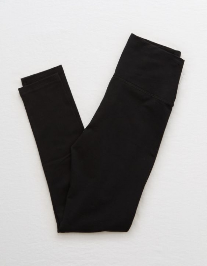 Aerie OFFLINE By OG High Waisted Leggings Black | ESG-502683