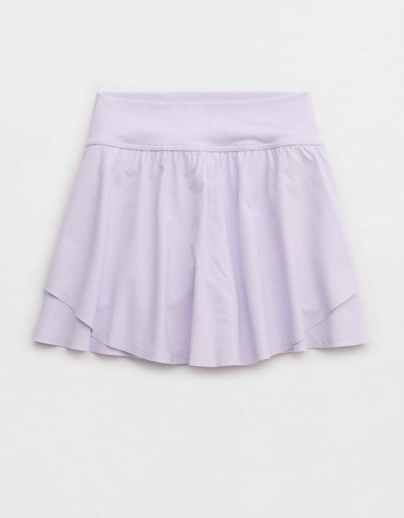 Aerie OFFLINE By Real Me Flowy Skirts Lavender | HRA-154803