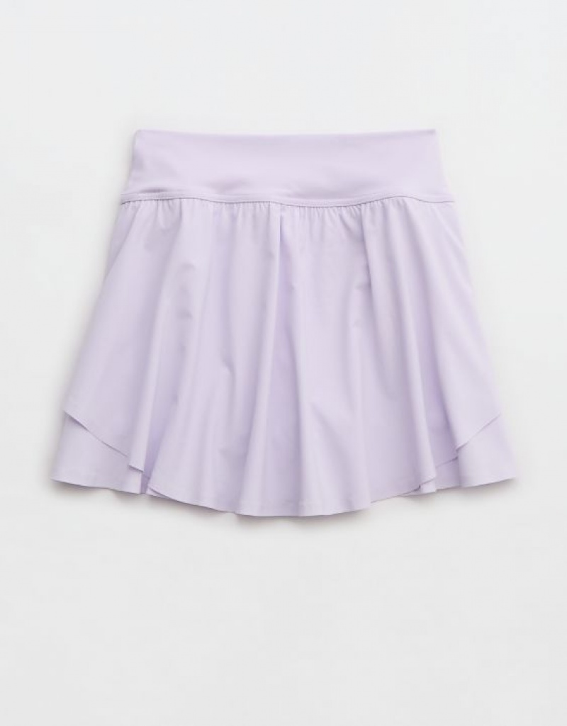 Aerie OFFLINE By Real Me Flowy Skirts Lavender | HRA-154803