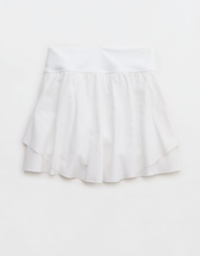 Aerie OFFLINE By Real Me Flowy Skirts White | JRQ-326178