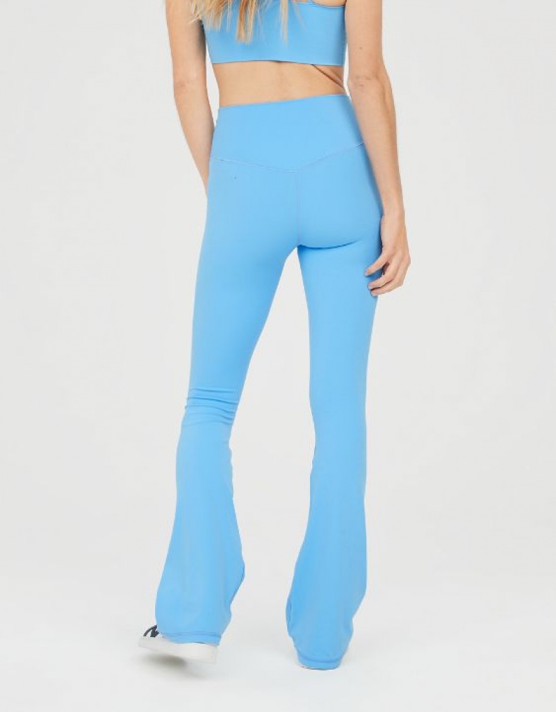 Aerie OFFLINE By Real Me Xtracut Leggings Blue | IFO-231064