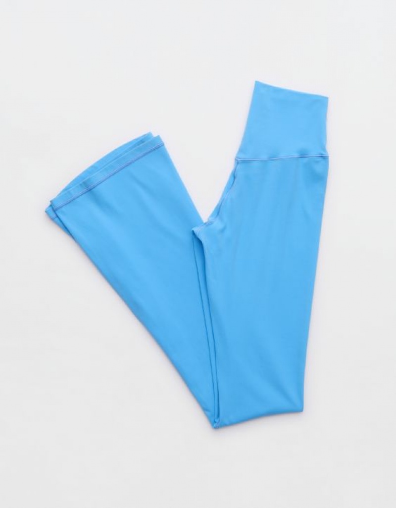 Aerie OFFLINE By Real Me Xtracut Leggings Blue | IFO-231064