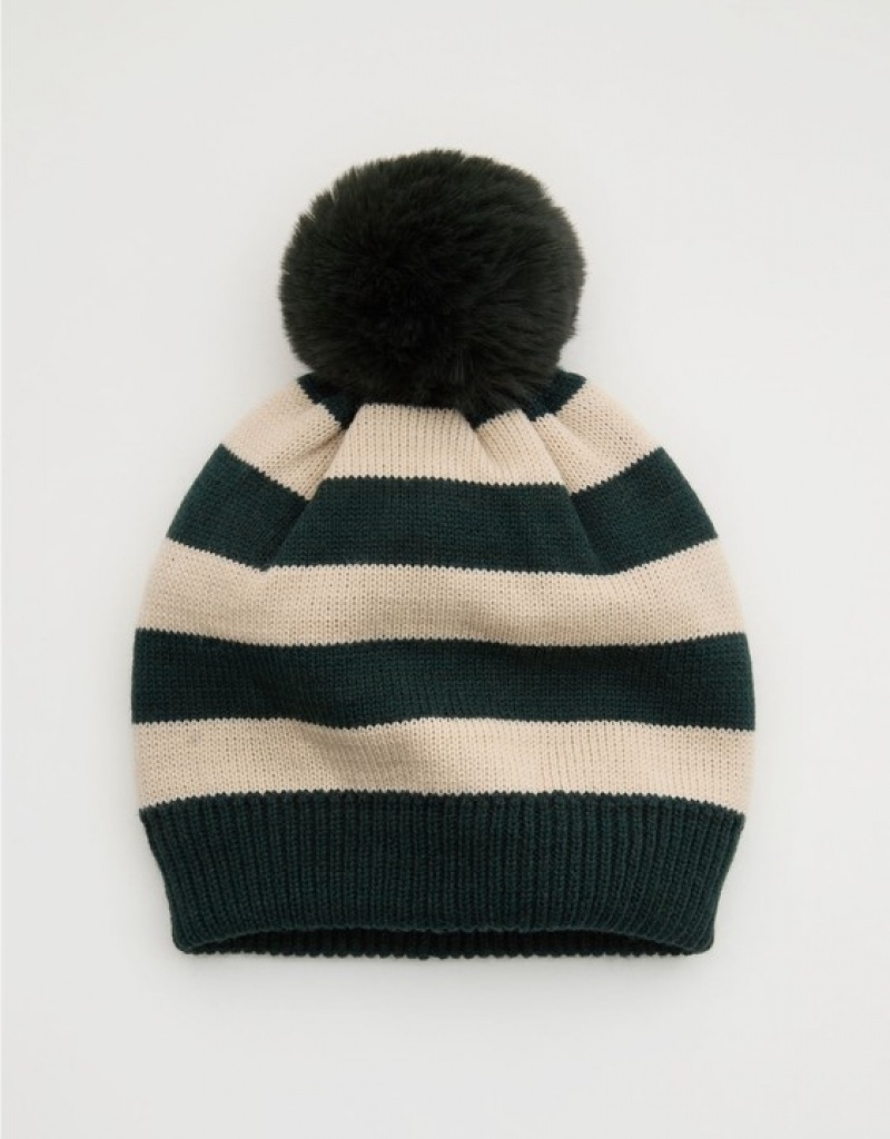 Aerie OFFLINE By Ski Beanie Deep Green | WUX-612450