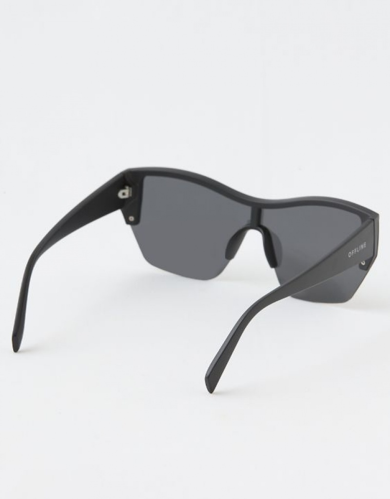 Aerie OFFLINE By SportStar Polarized Sunglasses Black | INA-027138