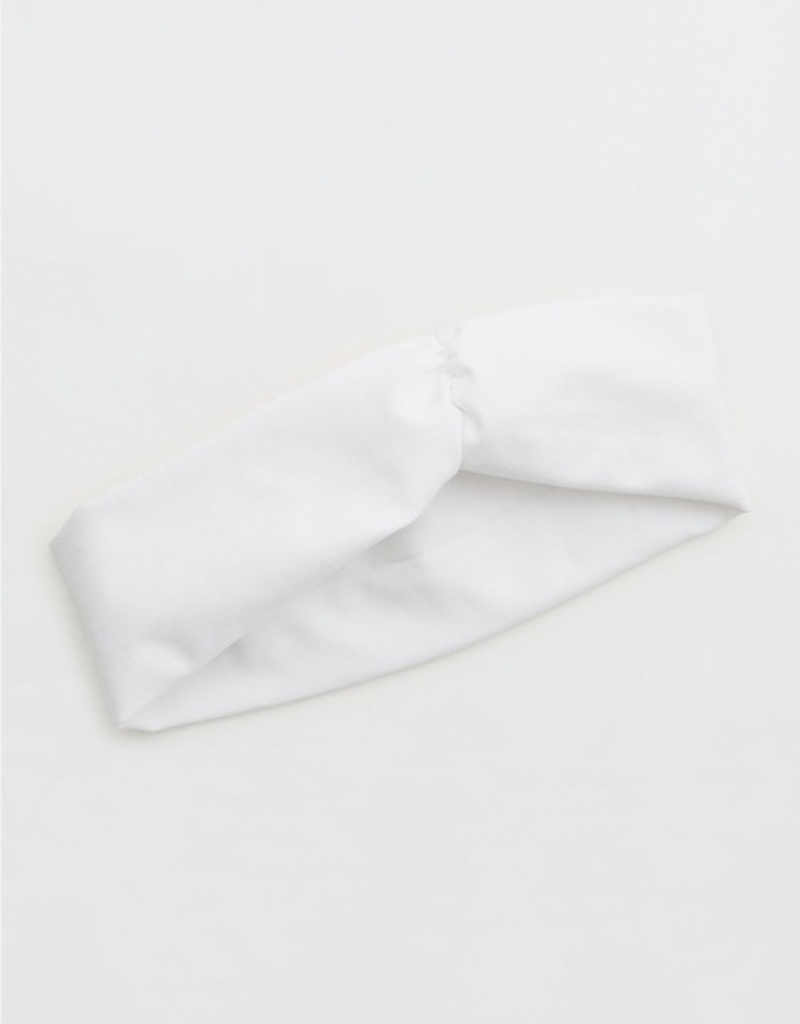 Aerie OFFLINE By The Hugger Cinch Hair Accessories White | ZXB-306271