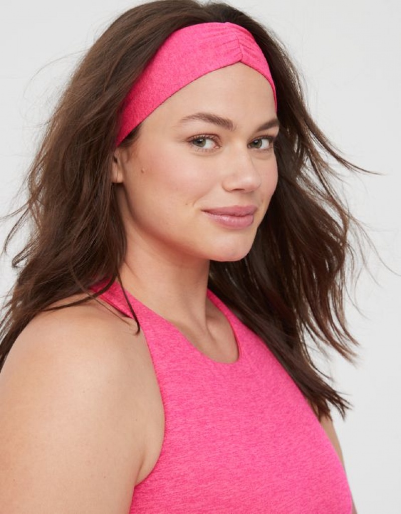 Aerie OFFLINE By The Hugger Cinch Hair Accessories Rose | OTZ-364518