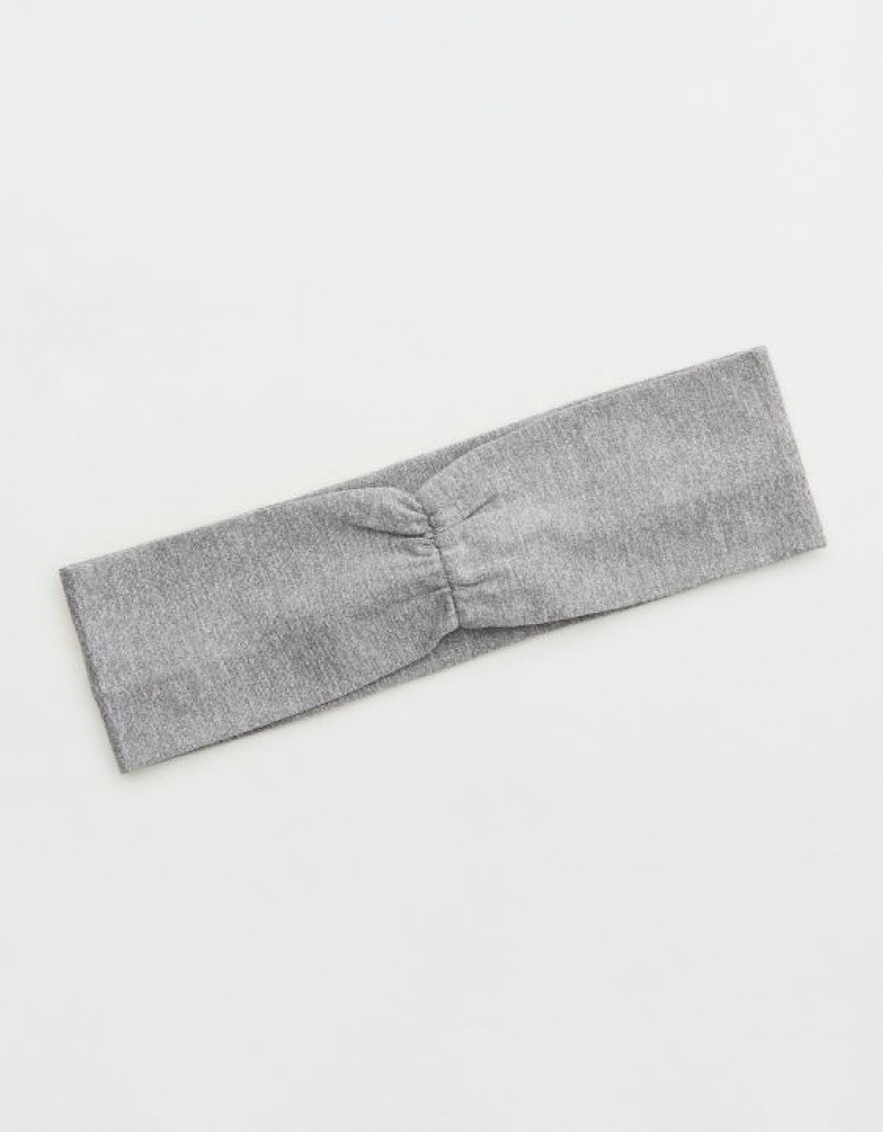 Aerie OFFLINE By The Hugger Cinch Hair Accessories Grey | FXZ-147268